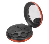 uxcell Portamonete, custodia rigida portatile, organizer e stoccaggio per monete, piccolo portamonete per cambio auto, portamonete per collezionisti, colore arancione
