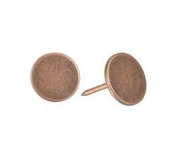 uxcell Puntine per tappezzeria per mobili, 100 pezzi, 16 x 20 mm, kit assortito in acciaio al carbonio, per casa, divano, fai da te, testa decorativa per unghie, colore: bronzo rosso