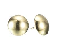 uxcell Puntine per tappezzeria per mobili, 30 pezzi, 25 x 25 mm, kit assortito in acciaio al carbonio, per casa, divano, fai da te, testa decorativa per unghie, colore oro