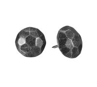 uxcell Puntine per tappezzeria per mobili, 50 pezzi, 25 x 25 mm, kit assortito in acciaio al carbonio, per casa, divano, fai da te, testa decorativa per unghie, nero retrò