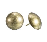 uxcell Puntine per tappezzeria per mobili, 50 pezzi, 30 x 28 mm, kit assortito in acciaio al carbonio per casa, divano, fai da te, testa decorativa per unghie, colore bronzo verde