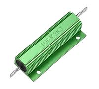 uxcell® Resistore di caso di alluminio 100W 2k Ohm Wirewound verde per il convertitore di ricambio del LED 100W 2kRJ