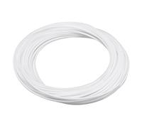 uxcell Ricariche 3D per filamenti a penna, 32,8 m, ricariche di filamento PLA da 1,75 mm, precisione dimensionale +/- 0,02 mm, per stampante 3D, bianco