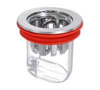 uxcell Scarico a pavimento a prova di odore, copertura per scarico a pavimento in ABS, tappo di scarico per doccia, prevenzione del riflusso, adatto per tubi di calibro da 3,3 a 4,8 cm, bagno e cucina