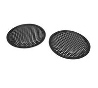Uxcell Sourcingmap - Griglia di protezione per altoparlanti e subwoofer, 2 pezzi, colore: nero