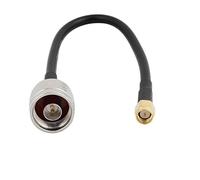 Uxcell Tipo N Maschio a SMA Maschio Connettore Antenna Pigtail Cavo 8 Pollice
