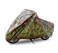 uxcell XL 190T Rain Dust Motorcycle Cover Camouflage Outdoor Waterproof 96inch for Honda