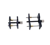 UxicRuya 2x supporti per movimenti dell'orologio Morsetto per movimento dell'orologio Accessorio per la riparazione di orologi in metallo Creazione di gioielli