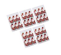 UxicRuya 30 Clip per Foto in Legno, Clip Natalizie Creative in Legno, Clip Leggere per Visualizzare Foto, per Bomboniere, Casa, Soggiorno, Camera Da Letto, Babbo Natale