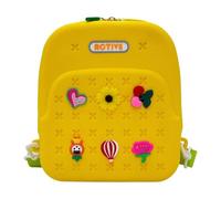 UxicRuya Borsa da spiaggia per donna, creativa e carina, ideale per viaggiare, nuotare, all'aperto e in estate, Giallo