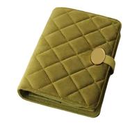 UxicRuya Custodia Portagioie per Orecchini E Collane, con Tasche Trasparenti - Essenziale per Il Tuo, Frutta Verde