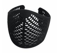UxicRuya Fascia Capelli Inserto Sottoscarpa Elastico Supporto Antiscivolo Materiale Nylon Leggero Adatto a Donna Shopping Passeggiate Attività Giorno, Nero, Nero