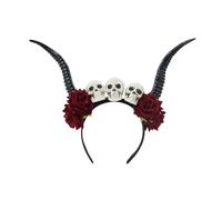 UxicRuya Fascia con corna di antilope, copricapo per bambini, adulti, esposizione