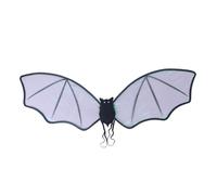 UxicRuya Gioco di Ruolo con di Pipistrello, Travestimento da Strega, Imbracatura Decorativa per di Pipistrello per Carnevale, Nero