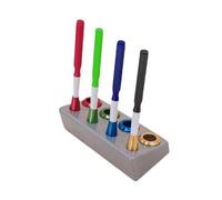 UxicRuya Kit Oliatore per Riparazione Orologi Strumento Professionale per Riparazione Orologi 4 Coppa Dell'olio E Penna