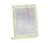 UxicRuya Libro Porta-Gioielli con Spazi per Collane e Souvenir, Verde