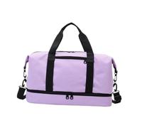 UxicRuya Mini borsel borse compagnia aerea sacca da ginnastica da viaggio piccolo carry on borse per vacanza, Viola