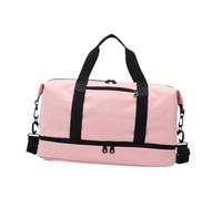 UxicRuya Mini borsel borse compagnia aerea sacca da ginnastica da viaggio piccolo carry on borse per vacanza, Rosa