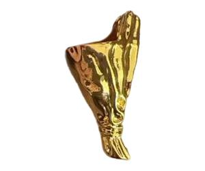UxicRuya Mini Spilla a Forma di Vaso, Versatile E alla Moda, Ideale per Completi, Maglioni, Scialli O Abiti da Donna, Oro