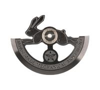 UxicRuya Sostituzione del rotore del movimento dell'orologio, parti di riparazione rotore automatico per NH36, NH34, NH38, NH39, Nero