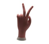 UxicRuya Strumento di Pratica per Manichino in Silicone, Modello di Mano, Attrezzo per Esercitarsi con La Punta delle Unghie, per L'organizzazione Domestic, Piegabile