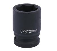 Uxney Bussola per Avvitatore a Impatto 3/4" 29 mm 6 Poli, in Acciaio Cromo-Molibdeno (Cr-Mo), per Bidone - Uso Intensivo Professionale in Officina e Industria