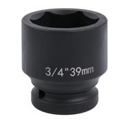 Uxney Bussola per Avvitatore a Impatto 3/4" 39 mm 6 Poli, in Acciaio Cromo-Molibdeno (Cr-Mo), per Bidone - Uso Intensivo Professionale in Officina e Industria