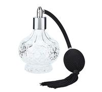 Uxsiya Bottiglia di profumo da 80 ml di cristallo della bottiglia di profumo rotonda atomizzatore bottiglia di profumo vuota per profumo