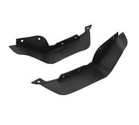 Uxsiya Paraspruzzi per paraurti Anteriore, 51119802643, Nero, Sinistro, Destro, AntiGraffio, plastica ABS, paraurti Anteriore, Labbro a Pressione, Lunga Durata per Auto