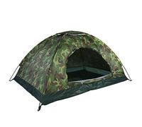 Uxsiya Tenda Impermeabile per 2 Persone, Campeggio & Escursioni, Tenda Mimetica Militare, Facile da Installare, Adatta a Tutti