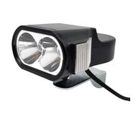 Uxsjakjsd 36V 48V 60V E-Bike LED Horn Feele Fronto Impermeabile in Bicicletta Ad Alta Intensità per la Sicurezza