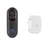 Uxsjakjsd Banchiere di Video Video Intelligente Wireless con Camera da Talk A Due Vie da CHIME 1080p Visione Notturna B