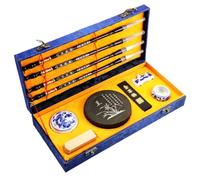 Uxsjakjsd Caligrafia Cinese 10 Pezzi di Scrittura di Pennelli Regalo Set di Pennelli per la Pittura Strumenti Ad Sumi Dipingendo Kanji Art Strumenti Regalo