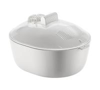 Uxsjakjsd Contenitore per Scongelamento Carne Luce Blu Sgocciolatoio Scongelamento Rapido Ottimo per Uso In Cucina Domestica