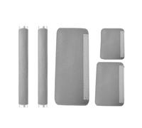 Uxsjakjsd Coperture per Maniglia Porta Frigorifero Regolabili Coperture per Maniglia Elettrodomestici Mantieni Pulita la Tua Cucina Protezione per Maniglia Antiscivolo In Frigorifero Grigio