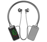 Uxsjakjsd Cumo Auricolari Bluetooth Chiamante del Collo Display Auricolari Wireless HiFi 9D Sports Aurione