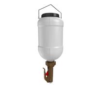 Uxsjakjsd Distributore di Salse da 5,5 L, Grande Capacità, per Senape, Insalata, Ketchup, Maionese, Colore Caffè