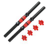 Uxsjakjsd Dumbbell da 35 cm Che Collega L' con Le Barre di Manubrio Non Impugnatura Non Slip Set di Peso del Bilanciere Universale per Allenamento per Il Fitness