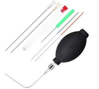 Uxsjakjsd Frullino per Le Uova Semplice di Pasqua Strumento per Frullino per Le Uova Vuoto Forniture per Uova Ucraine Strumenti per La Creazione di Uova di Pasqua A Foro Singolo B