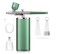 Uxsjakjsd Kit di Aerografo per Pennello Ad Aria Cordless con un Chiodo con un Compressore per Unghie Torta per il Trucco per il Trucco da Tatuaggio di