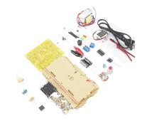 Uxsjakjsd Kit Fai da Te per Alimentatore Regolabile A Tensione LM317 con Trasformatore 220V, Alimentazione Stabilizzata da Laboratorio con Spina EU.
