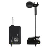 Uxsjakjsd Microfono Wireless Sassofono Sassofono Microfono Wireless Microfono UHF Registrazione Vocale per la di Saxofono Tuba Sax
