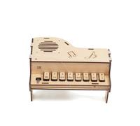 Uxsjakjsd Modella per Piano Elettronico in Legno Giocattoli per la Scienza Adolescenti Assemblati Kit di Materiale di Esperimento Panotrone
