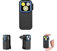 Uxsjakjsd Oclip Ultra 530 Flashlight Lumen con Riflettori e Proiettori Ricaricabili di Tipo C, Luce UV, Clip Magnetica