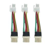 Uxsjakjsd Per M20S M21S M30S M31S M50 per Adattatore della Scheda di Controllo Whatsminer (3PCS) - Tieline Patch Cord Conversione da 6 Pin A 4 Pin