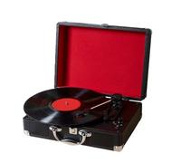 Uxsjakjsd Player Record in Vinile Portatile Retro USB Bluetooth Speaker Phonograph Registratore PC Portable A Portable A