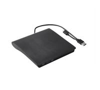 Uxsjakjsd Portable USB 3.0 Type-C Burner Dvd Burner 2-in-1 Slim CD-RW Esterno Dvd-Rom Optical Drive Reader Writer Recorder Player
