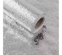 Uxsjakjsd Protettore Backsplash della Cucina Papel Aluminio Adhesivo para Cocina Back Splash per Buccia da Cucina e Attacco A 40 5m