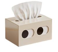 Uxsjakjsd Scatola per Fazzoletti Anelli per Tovaglioli da Tavolo Contenitore per Fazzoletti Casa Decorazione da Tavolo per la Casa Portafazzoletti da Scrivania Quotidiano C