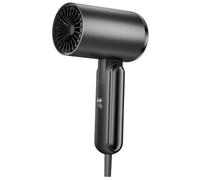 Uxsjakjsd Tappo Eu Portatile Pieghevole Rapido Secco Rapido 2000w Ad Alta Potenza Ad Alta Potenza Asciugatrice per Capelli per Professionale per la Cura Dei Capelli per Viaggi A Casa Grigio